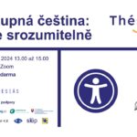 Přístupná čeština: Pište srozumitelně (pozvánka na webinář, 11. 10. 2024)